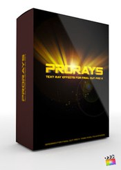 Pixel Film Studios: ProRays – Text Ray Effects for Final Cut Pro X Pixel Film Studios: ProRays