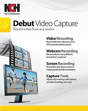 NCH Debut Video Capture Pofessional 2.02 Record video from your screen on a Mac