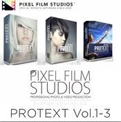 Pixel Film Studios - PROTEXT Vol.1-3 - Pro Text Effects for FCPX Pixel film studios - protext vol.1-3 for fcpx