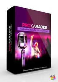 Pixel film studios prokaraoke karaoke tools for fcpx