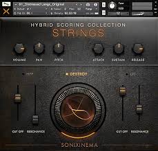 Sonixinema Hybrid Scoring Collection Strings 1.0 KONTAKT Sonixinema hybrid scoring collection strings