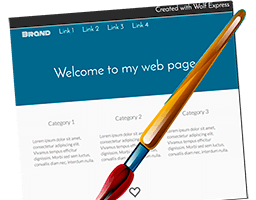 Wolf Landing Page Designer