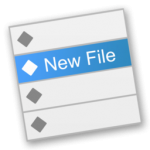 New File Menu 1.5 New File Menu
