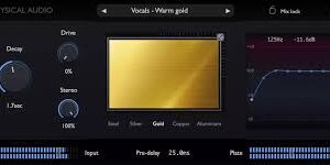 Physical Audio Dynamic Plate Reverb